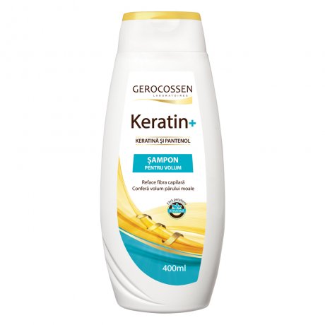 Gerocossen Sampon pentru volum cu keratina si pantenol - Keratin+ 400 ml Gerocossen Sampon pentru volum cu keratina si pantenol - Keratin+ 400 ml