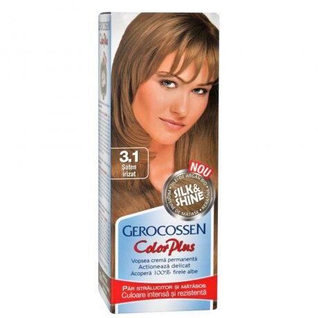 Gerocossen Vopsea de par Silk&Shine 3.1 Saten Irizat - Color Plus 50ml
