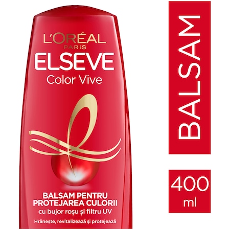 L'Oreal Paris Balsam Elseve Color Vive pentru par vopsit 400 ml