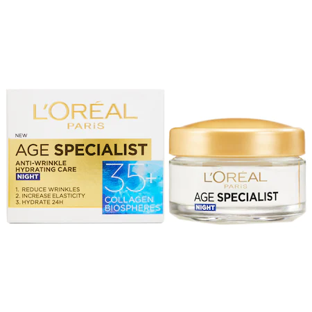 L’Oréal Paris Crema antirid pentru fata Age Specialist 35+ de noapte 50 ml