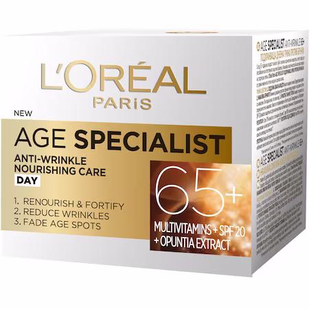 L’Oréal Paris Crema antirid pentru fata Age Specialist 65+ de zi 50 ml