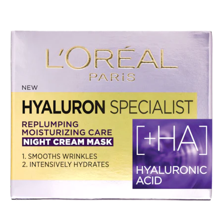 L’Oréal Paris Cremă de noapte antirid Hyaluron Specialist 50 ml
