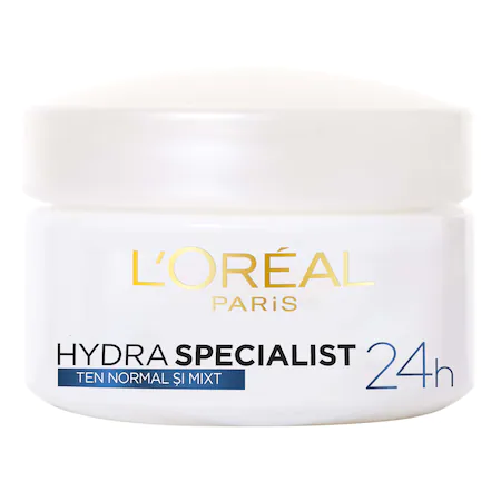 L’Oréal Paris Crema hidratanta pentru fata Hydra Specialist pentru ten normal si mixt 50 ml