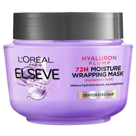 L'Oreal Paris Masca intens hidratanta Elseve Hyaluron Plump pentru par deshidratat 300 ml