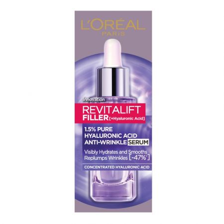 L’Oréal Paris Revitalift Filler Ser antirid cu 1.5% acid hialuronic pur 30 ml - 2 L’Oréal Paris Revitalift Filler Ser antirid cu 1.5% acid hialuronic pur 30 ml