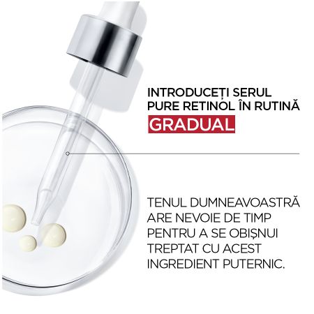 L’Oréal Paris Revitalift Laser Ser antirid de noapte imbogatit cu 0.2% retinol pur 30 ml