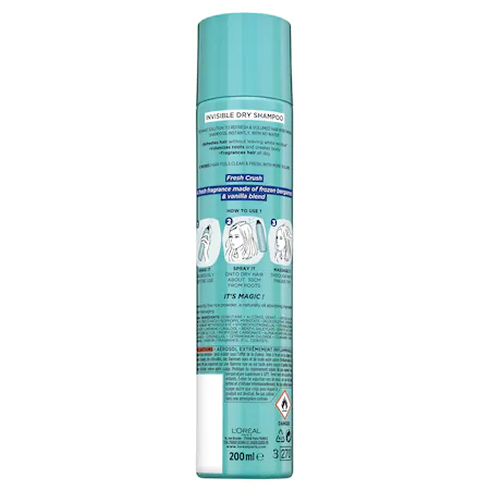 L'Oreal Paris Sampon uscat Magic Shampoo Fresh Crush 200 ml