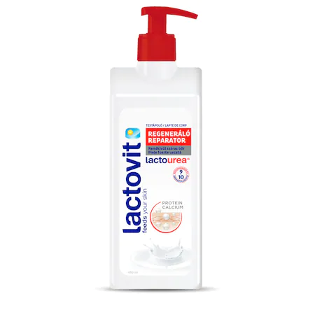 Lactovit Lapte de corp reparator pentru piele uscata si sensibila Lactourea 400 ml