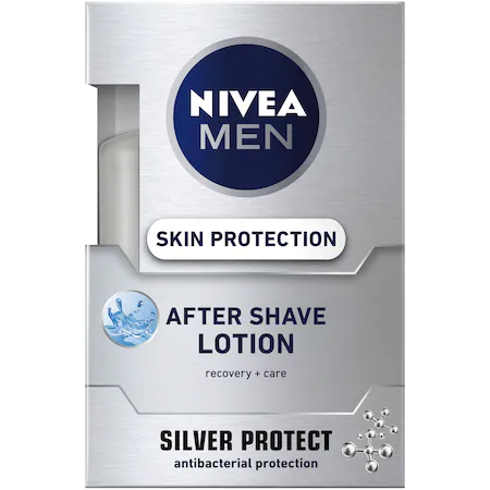 Nivea Balsam dupa ras Silver Protect 100 ml Nivea Balsam dupa ras Silver Protect 100 ml