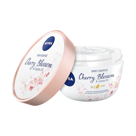 Nivea Lotiune de corp souffle Cherry& Jojoba 200 ml Nivea Lotiune de corp souffle Cherry& Jojoba 200 ml