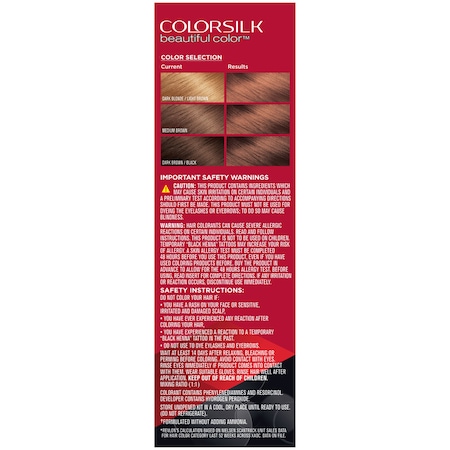 Revlon Vopsea de par ColorSilk 55 Light Reddish Brown fara amoniac