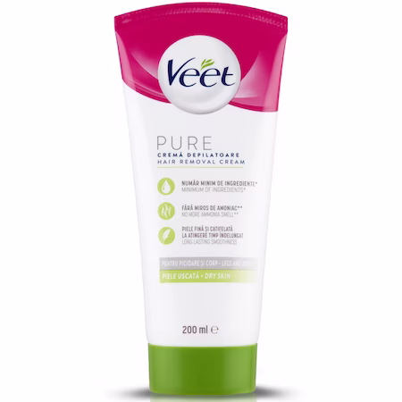 Veet Crema depilatoare pentru piele uscata 200 ml