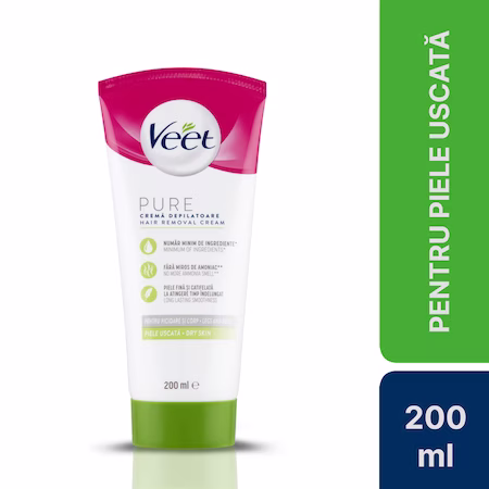 Veet Crema depilatoare pentru piele uscata 200 ml