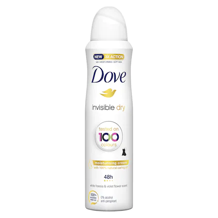 Dove Deodorant spray Invisible Dry 250 ml - 1 Dove Deodorant spray Invisible Dry 250 ml