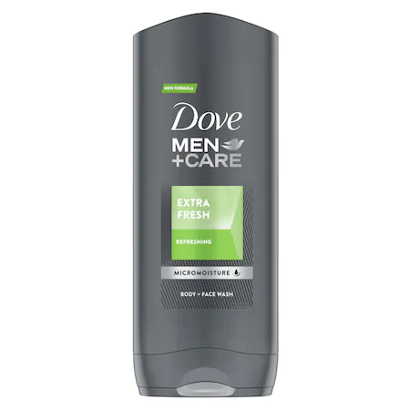 Dove Gel de dus pentru barbati Extra Fresh 400 ml Dove Gel de dus pentru barbati Extra Fresh 400 ml