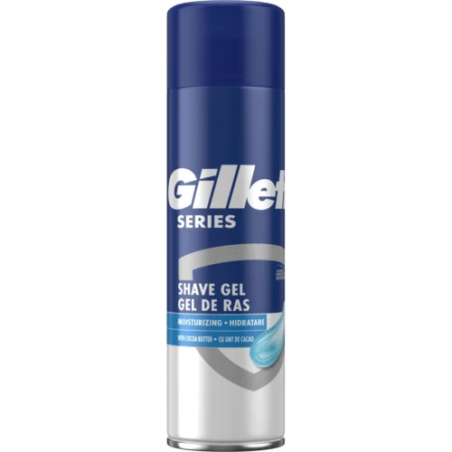 Gillette Gel de ras Series cu Unt de Cacao 200 ml