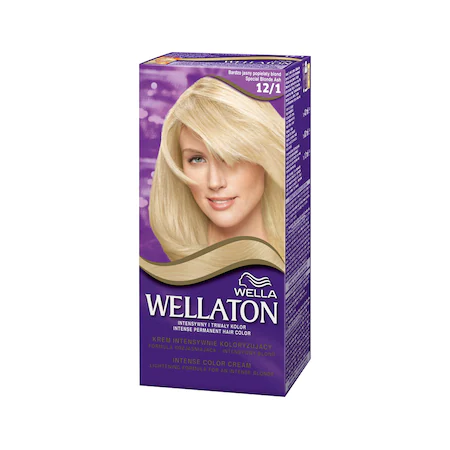 Wellaton Vopsea de par permanenta 12:1 Blond special cenusiu 110 ml Wellaton Vopsea de par permanenta 12/1 Blond special cenusiu 110 ml