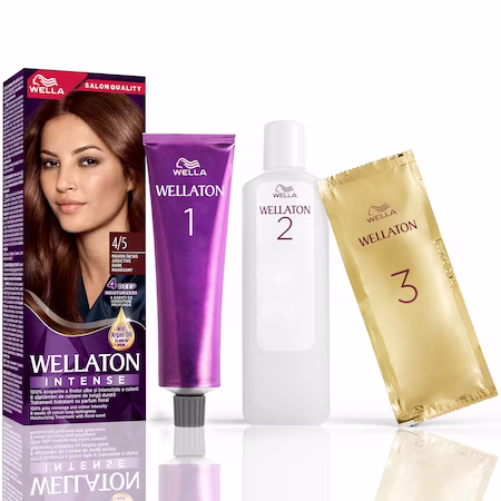Wellaton Vopsea de par permanenta 4/5 Mahon Inchis 110 ml