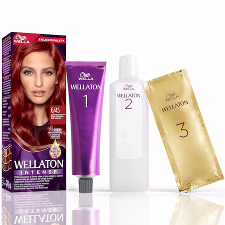 Wellaton Vopsea de par permanenta 6/45 Rosu Pasional 110 ml