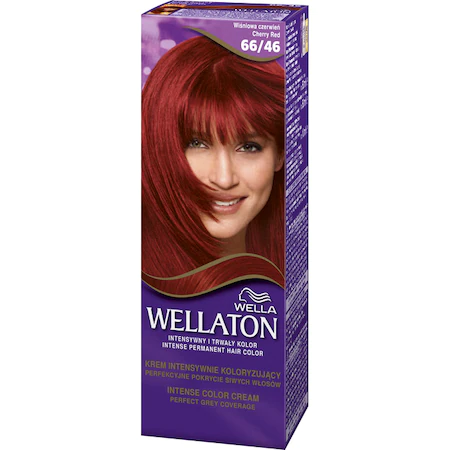 Wellaton Vopsea de par permanenta 66/46 Rosu cireasa 110 ml