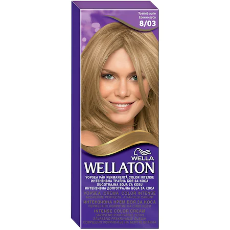 Wellaton Vopsea de par permanenta 8/03 Toamna aurie 110 ml