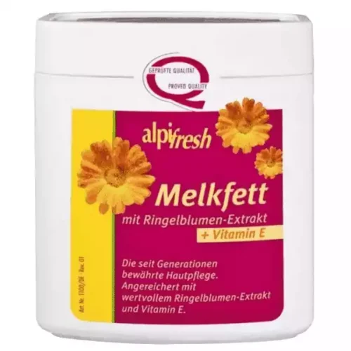 Alpifresh Melkfett Crema cu extract de galbenele, 250 ml