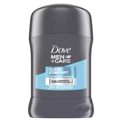 Dove Deodorant antiperspirant stick Clean Comfort pentru barbati, 50 ml Dove Deodorant antiperspirant stick Clean Comfort pentru barbati, 50 ml