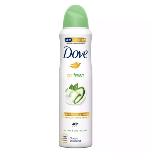 Dove Deodorant spray cu castravete 48h, 150 ml Dove Deodorant spray cu castravete 48h, 150 ml