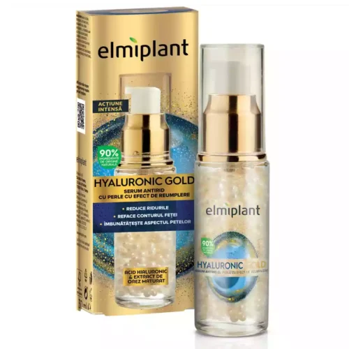 Elmiplant Ser pentru fata Hyaluronic Gold, 30 ml