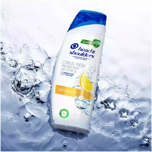 Head&Shoulders Sampon anti-matreata Citrus Fresh pentru par gras, 400 ml