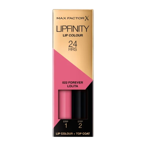 Max Factor Ruj Rezistent La Transfer Lipfinity 24H - 022 Forever Lolita