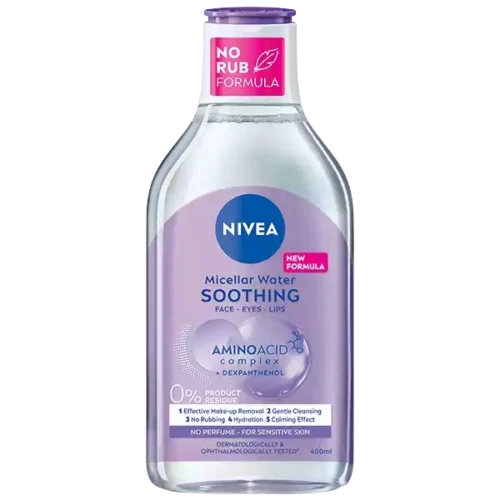 Nivea Apă micelară pentru ten sensibil, 400 ml