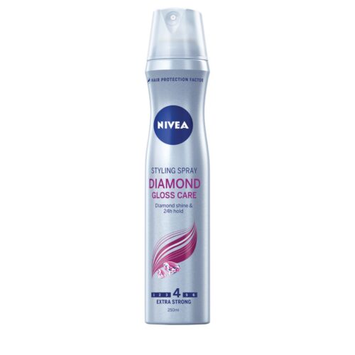 Nivea Fixativ Diamond Gloss pentru fixare puternica, 250 ml