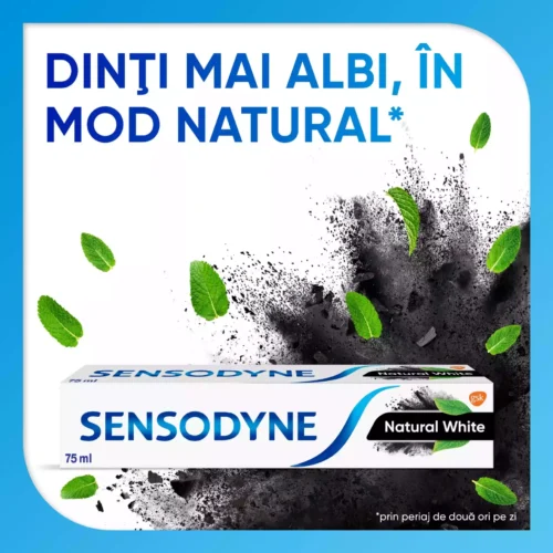 Sensodyne Pasta de dinti Natural White, 75 ml