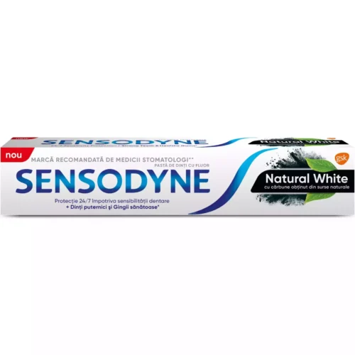 Sensodyne Pasta de dinti Natural White, 75 ml Sensodyne Pasta de dinti Natural White, 75 ml