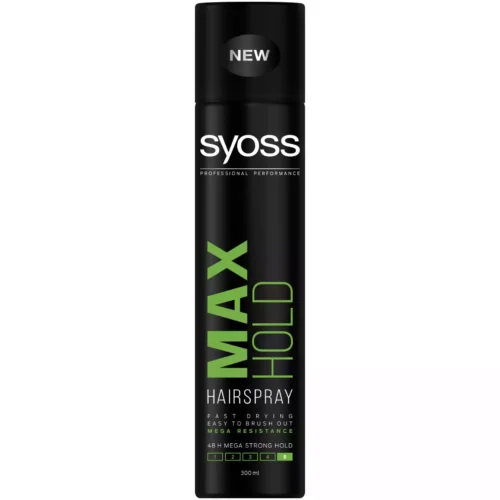 Syoss Fixativ Max Hold pentru fixare foarte puternica, 300 ml