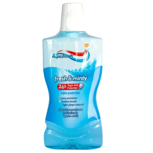 Aquafresh Apa de gura Fresh & Minty, 500ml Aquafresh Apa de gura Fresh & Minty, 500ml
