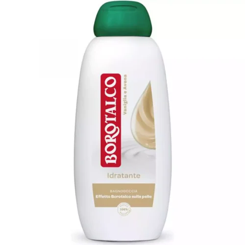 Borotalco Gel de dus hidradant vanilie si ovaz, 450 ml