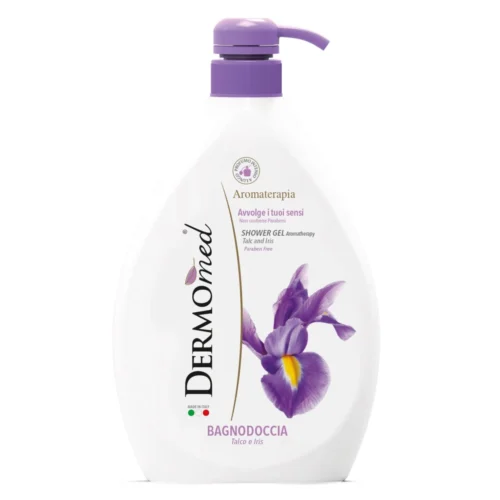 Dermomed Gel de dus cu talc si iris, 1000 ml