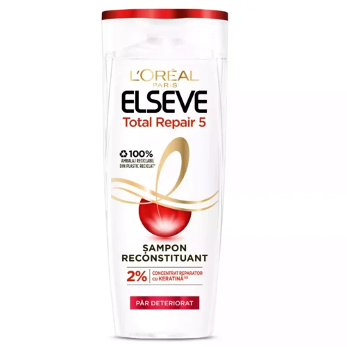 L'Oreal Paris Sampon Elseve Total Repair 5 pentru par deteriorat, 250 ml