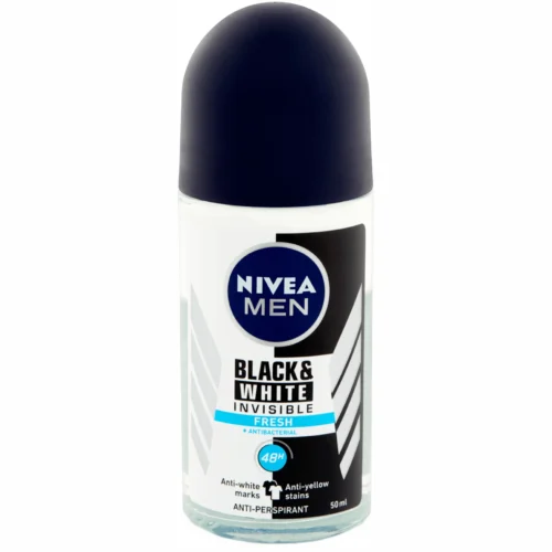 Nivea Deodorant roll-on Men Invisible for Black&White Fresh, 50 ml