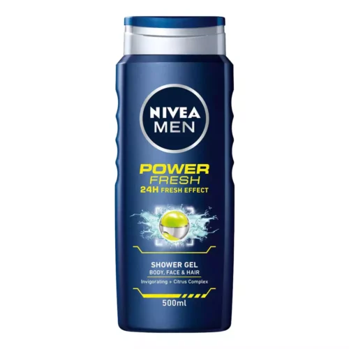 Nivea Gel de dus Power Refresh, 500 ml