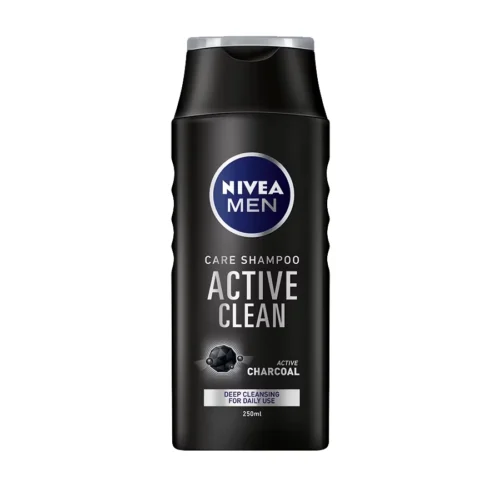 Nivea Sampon Men Active Clean pentru uz zilnic, 250 ml Nivea Sampon Men Active Clean pentru uz zilnic, 250 ml