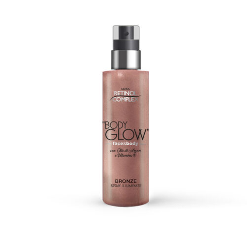 Retinol Complex Body Glow - Spray iluminator cu efect bronzant, 200ml