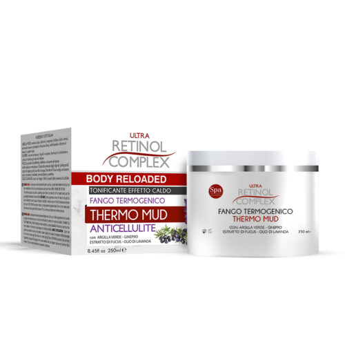 Retinol Complex Thermo Mud - noroi - anti-celulita, 250ml Retinol Complex Thermo Mud - noroi - anti-celulita, 250ml