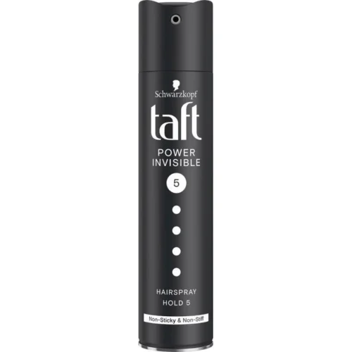 Taft Fixativ Power Invisible, nivel fixare 5, 250 ml Taft Fixativ Power Invisible, nivel fixare 5, 250 ml