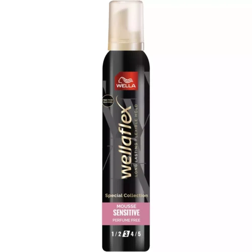 Wellaflex Spuma de par Mousse Sensitive 3:5, fara parfum, 200 ml Wellaflex Spuma de par Mousse Sensitive 3/5, fara parfum, 200 ml