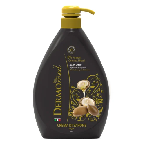 Dermomed Sapun lichid crema cu argan, 1000 ml Dermomed Sapun lichid crema cu argan, 1000 ml