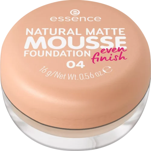 Essence Fond de ten Natural Matte Mousse 04, 16g