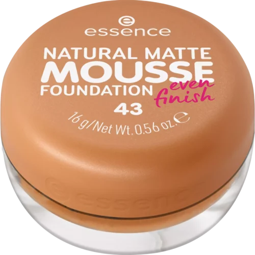 Essence Fond de ten Natural Matte Mousse 43, 16g